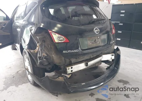 2009 Nissan Murano Sl из США, поврежденный, VIN JN8AZ18W29W108322